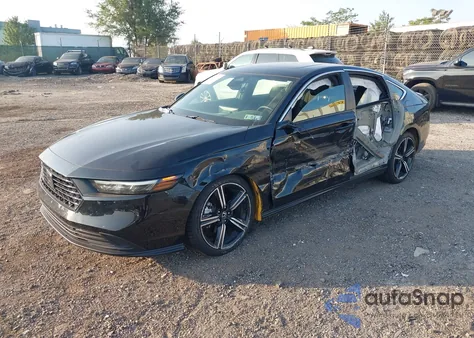 2024 Honda Accord Hybrid Sport из США, поврежденный, VIN 1HGCY2F5XRA049333